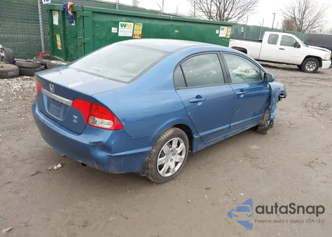 2009 Honda Civic Lx z USA, uszkodzony, nr VIN 2HGFA16569H325200